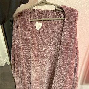 Soft Mauve Cardigan